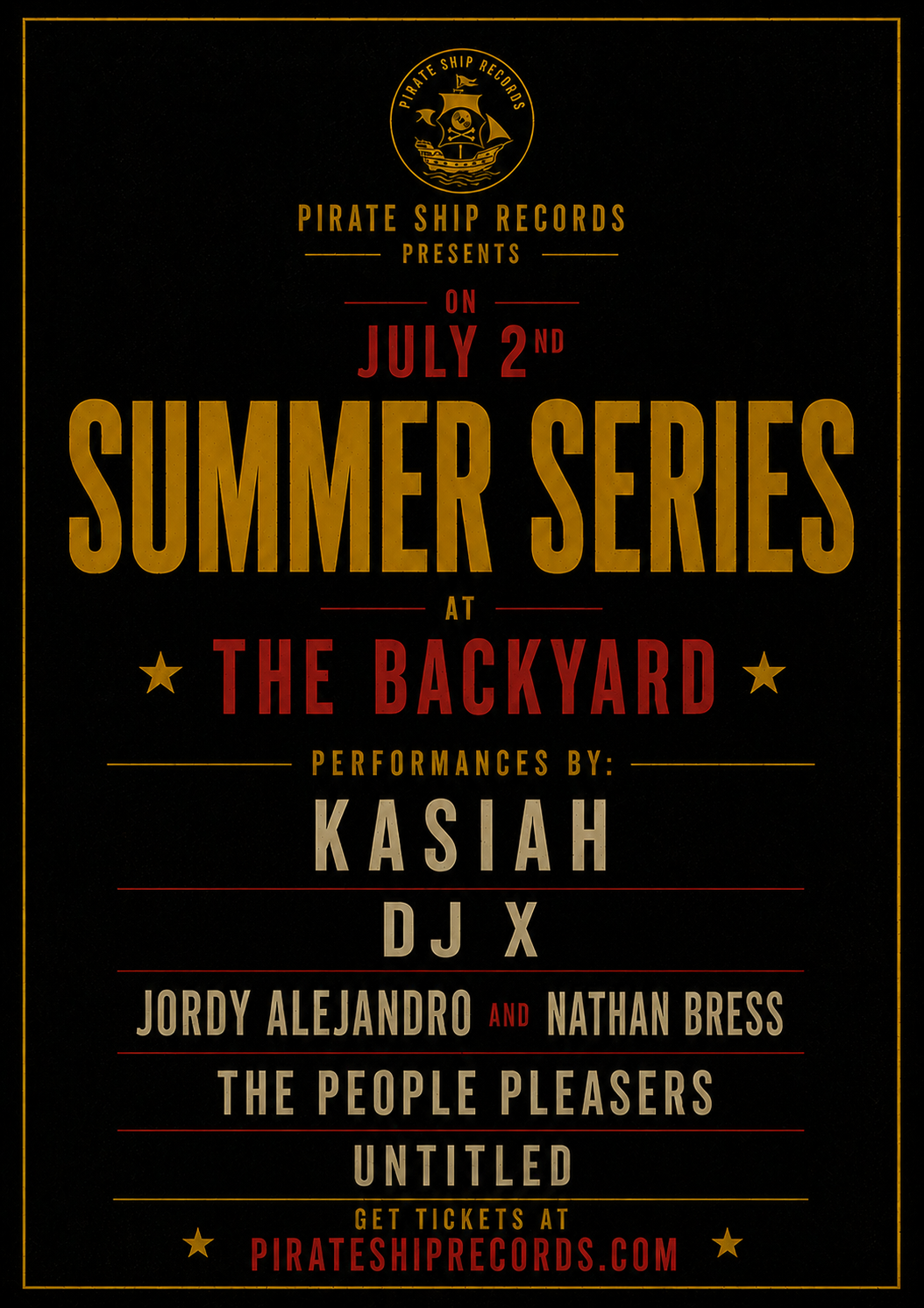 Summer Series show artwork